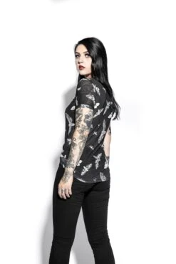 Death Moth - Mesh Women's Tee -Layered Shop BCC Aug19 108