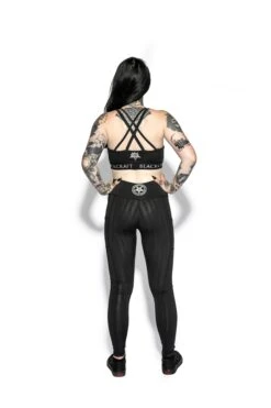 Blackcraft Black Stripe - Active Leggings -Layered Shop BCC Aug19 46