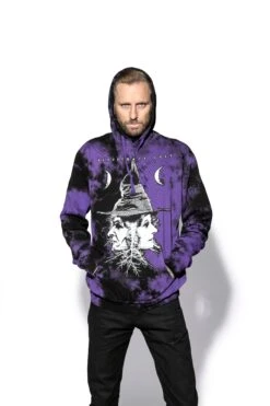 Duality - Purple Lightning Dye Hooded Pullover -Layered Shop BCC Dec 2019 04
