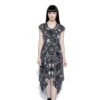 Baroque - Lace-up Back Mesh Dress -Layered Shop BCC Feb2021 242