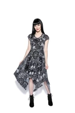 Baroque - Lace-up Back Mesh Dress -Layered Shop BCC Feb2021 243