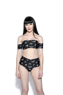 Pastel Death Moth Off The Shoulder Swim Top -Layered Shop BCC Feb2021 271