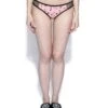 Pink Pentagram Rose Mesh Swim Bottom -Layered Shop BCC Feb2021 283