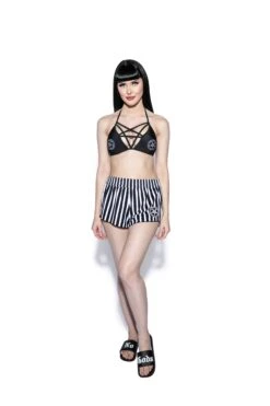 Believe In Yourself Stripe Swim Shortie -Layered Shop BCC Feb2021 302
