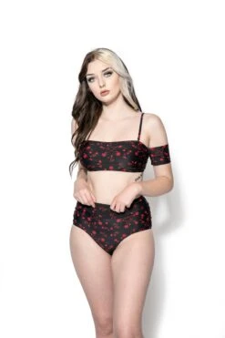 Pentagram Rose High Waist Swim Bottom -Layered Shop BCC June2020 125