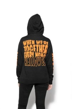 Every Night Is Halloween - Hooded Pullover Sweater -Layered Shop BCC June2020 78