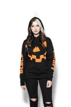 Every Night Is Halloween - Hooded Pullover Sweater -Layered Shop BCC June2020 79
