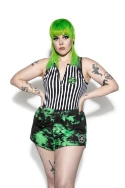 Believe In Yourself Green Lightning Swim Shortie -Layered Shop BCC Mar2021 Dre 06