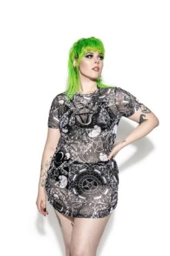 Baroque - Mesh Dress