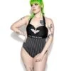 Bat Pinstripe One Piece -Layered Shop BCC Mar2021 Dre 20