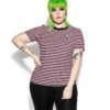 Believe In Yourself - Pink Striped Women's Tee -Layered Shop BCC Mar2021 Dre 78 8cc5d070 b87d 430a 9bd1 def0743a4a64