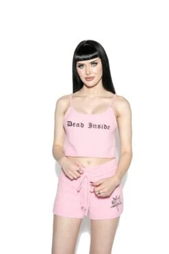 Pink Dead Inside - Women's Cozy Lounge Set