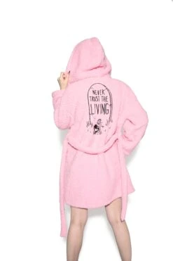 Pink Never Trust The Living - Women's Ritual Robe