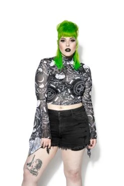 Dream State - Mesh Bell Sleeve -Layered Shop BCC May2021 345