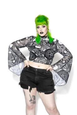 Dream State - Mesh Bell Sleeve -Layered Shop BCC May2021 346