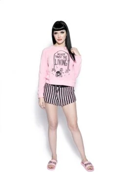 Pink Never Trust The Living - Women's Pajama Set