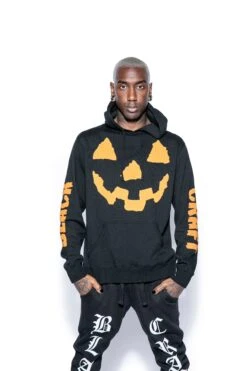 Every Night Is Halloween - Hooded Pullover Sweater -Layered Shop BCC Oct302021 Braxton 121