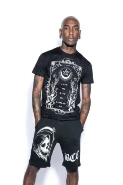 Reaper Head - Sweat Shorts -Layered Shop BCC Oct302021 Braxton 19