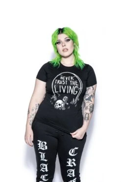 Never Trust The Living - Women's Tee -Layered Shop BCC Oct302021 Dre 04