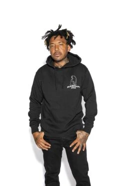 Ouija Cat - Hooded Pullover Sweater -Layered Shop BCC Sept2020 244