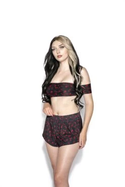 Pentagram Rose Swim Shortie -Layered Shop BCC Sept2020 59