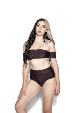 Pentagram Rose High Waist Swim Bottom -Layered Shop BCC Sept2020 61