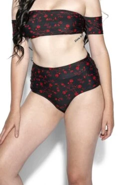 Pentagram Rose High Waist Swim Bottom -Layered Shop BCC Sept2020 61copy
