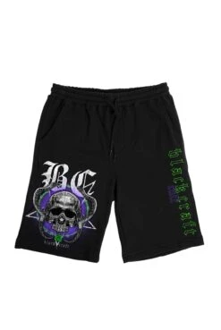 Snake Skull Sweat Shorts -Layered Shop DARKWAVE SHORTS 4