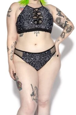Alchemical Ouija Mesh Bikini Bottom