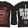 Not A Devil - Long Sleeve Tee -Layered Shop Krampus longsleeve1 1