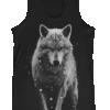 Lone Wolf - Tank Top -Layered Shop LoneWolfTank