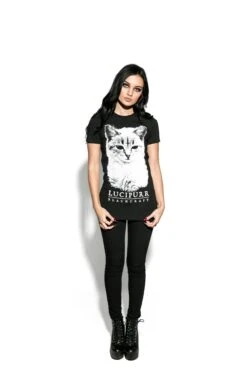 Lucipurr - Women's Tee -Layered Shop Lucipurrwomens