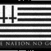 One Nation No God - Embroidered Patch -Layered Shop PATCH FLAG MOCK WEBSITE