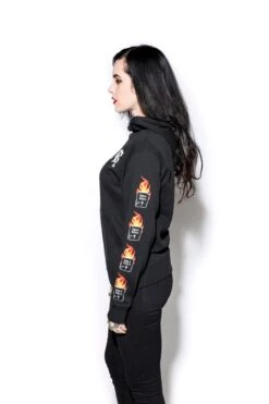 Sinner - Hooded Pullover Sweater -Layered Shop SinnerHoodie3