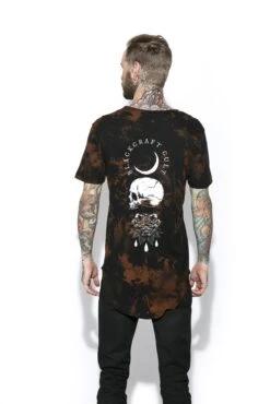 Spirits Of The Dead Bleach Wash- Unisex Tall Tee -Layered Shop SoDBleachWash4