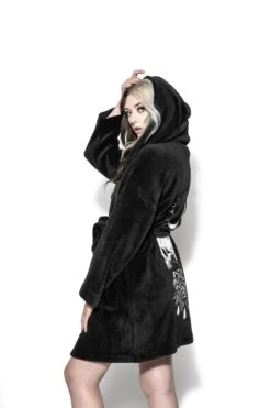 Spirits Of The Dead - Women's Ritual Robe -Layered Shop SpiritsOfTheDeadRitualRobeSide