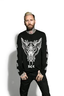 Unholy Bat -Long Sleeve Tee -Layered Shop UnholyBat2