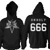 Baphomet 666 - Hooded Pullover Sweater -Layered Shop baphomet666pull