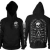 All Seeing - Hooded Pullover Sweater -Layered Shop bcc allseeing cult pullover mock