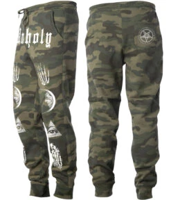 Unholy - Camo Joggers -Layered Shop camo unholy sweatpants