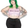 Pink Dead Inside - Bralette -Layered Shop deadinsidepinkbra1