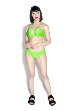 Green BCC Pentagram Top -Layered Shop greenpent full1