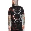 Triple Moon Bleach Wash- Unisex Tall Tee -Layered Shop image 3c6fc954 aee1 4e91 b22f 8aa7721a66ec