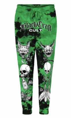 Aftermath - Green Lightning Dye Joggers -Layered Shop image 83