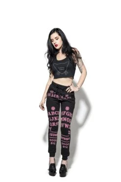Ouija - Pink Print Joggers -Layered Shop image fd9769d1 aac1 415c 91d7 9ff93d0873a0