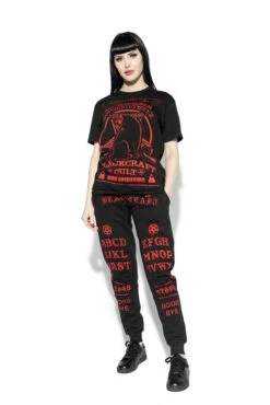 Ouija - Limited Edition Red Print Joggers -Layered Shop ouijared1 57ee968f dcb6 4c3d 8799 31c9b6cd3e7a
