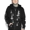 Poison - Heavyweight Hooded Zip Up Sweater -Layered Shop religionpoisonsheavyzip5