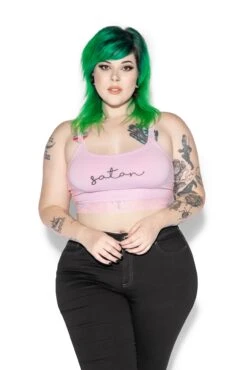 Pink Satan - Bralette -Layered Shop satanpinkbra1