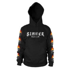 Sinner - Hooded Pullover Sweater -Layered Shop sinnerhood