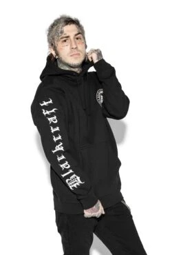 Skull Drip - Heavyweight Hooded Pullover Sweater -Layered Shop skulldripheavyweight2
